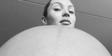 SO schwanger ist Candice Swanepool!