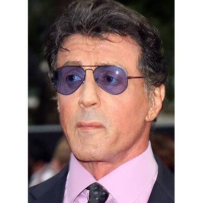 Bunte Sonnenbrillen der Stars