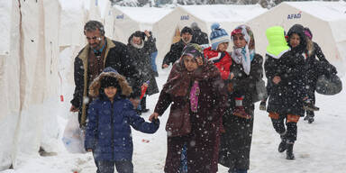 Erdbeben-Horror: Jetzt kommt auch noch ein Schneesturm