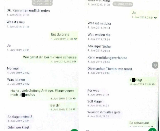 Das geheime Chat-Protokoll der Ibiza-Bande