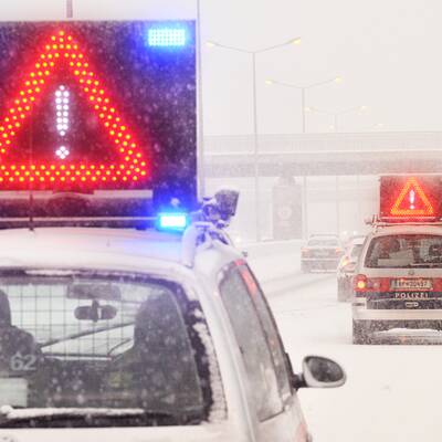 Es hört nicht auf zu schneien!