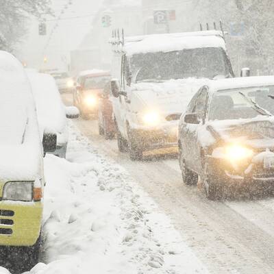 Es hört nicht auf zu schneien!
