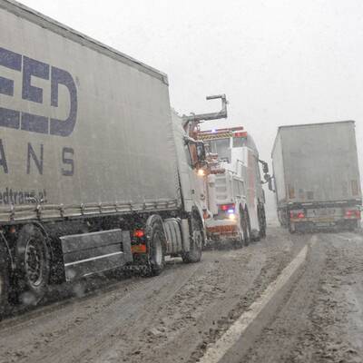 Es hört nicht auf zu schneien!