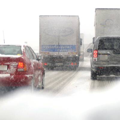 Es hört nicht auf zu schneien!