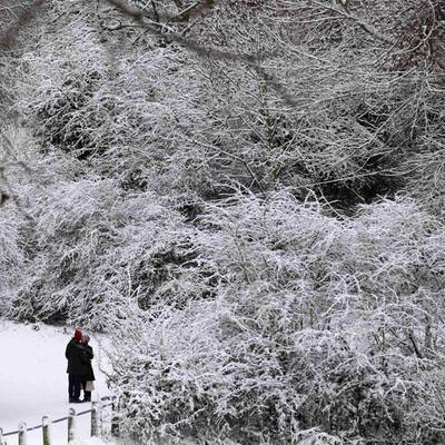 Europa versinkt im Schneechaos
