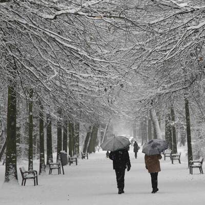 Europa versinkt im Schneechaos
