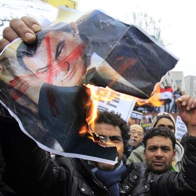 Ägypter in aller Welt demonstrieren