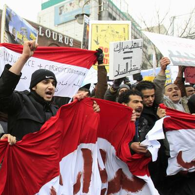 Ägypter in aller Welt demonstrieren