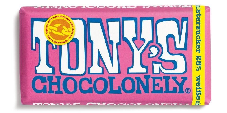 Tony's Chocolonely Schokoladentafel