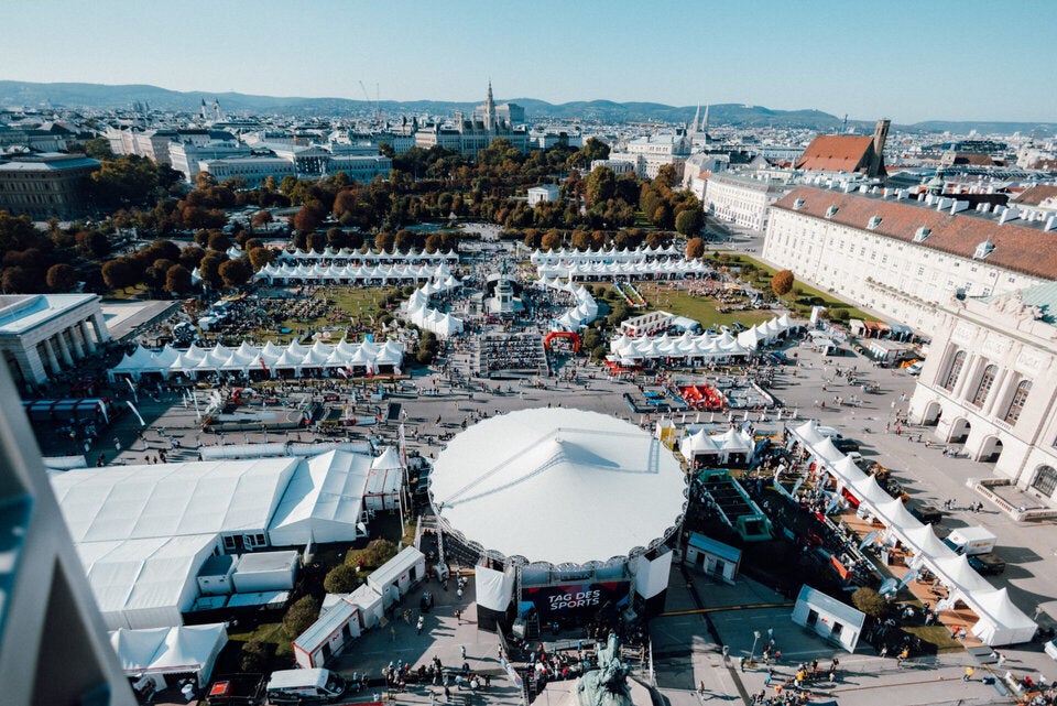 Heldenplatz wird zum Hotspot für Österreichs Sportstars