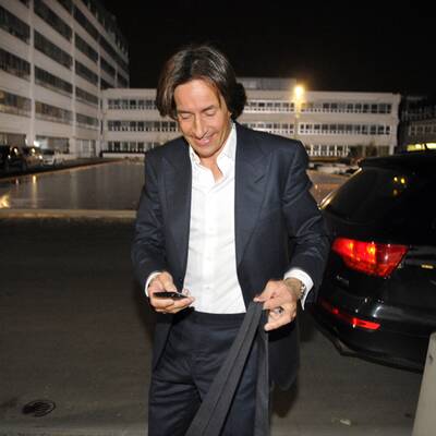 KHG vor seinem ORF-Auftritt