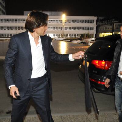 KHG vor seinem ORF-Auftritt