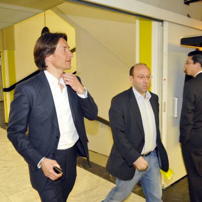 KHG vor seinem ORF-Auftritt