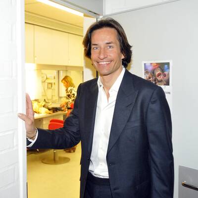 KHG vor seinem ORF-Auftritt