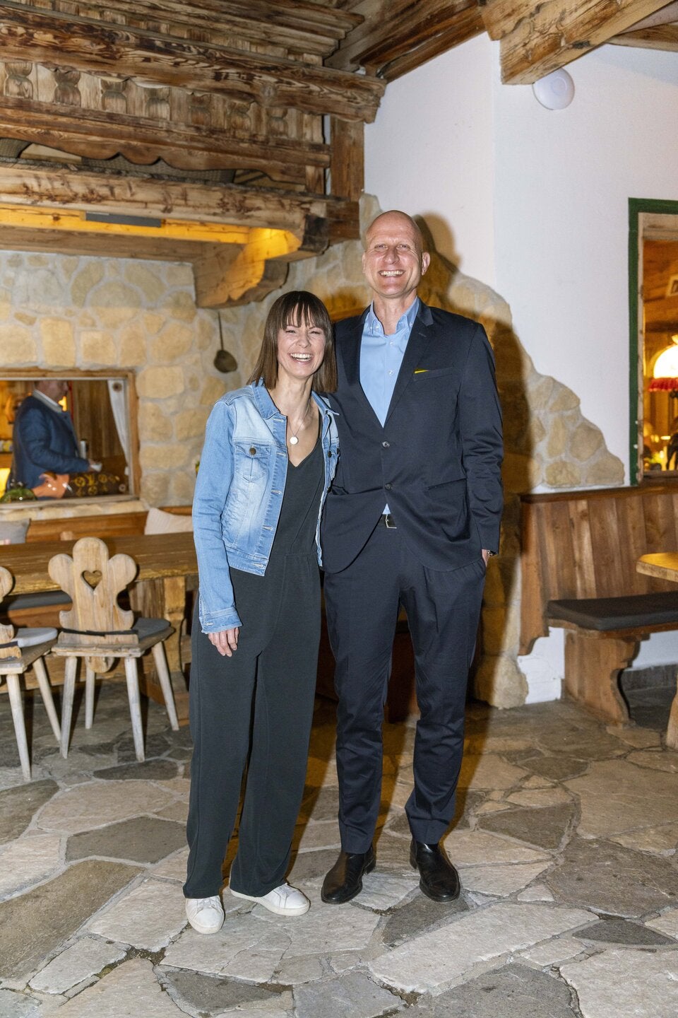 Christina Stürmer und Carsten Jancker