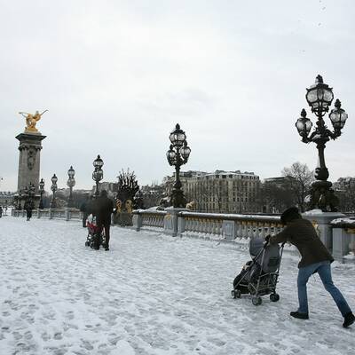 Europa versinkt im Schneechaos