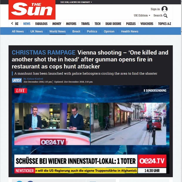 Mafia-Mord: Die Welt blickt nach Wien