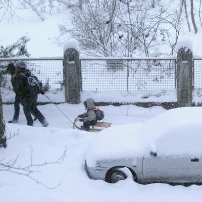 Europa versinkt im Schneechaos