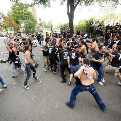 Die Bilder zu Rapid vs. PAOK