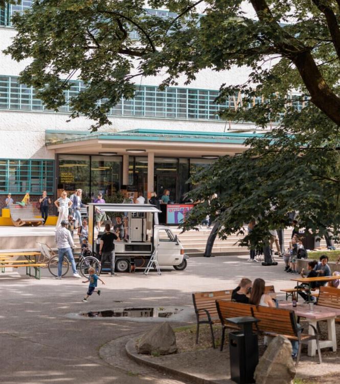 Tabakfabrik Innenhof