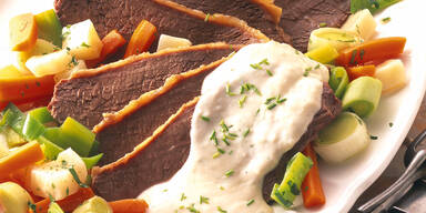 Tafelspitz mit Krensauce