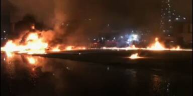 Tankerschiff in Deutschland explodiert und gesunken