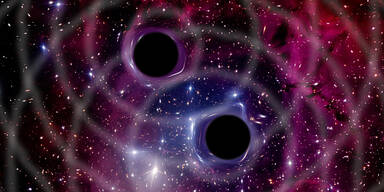 Kosmisches R&auml;tsel: Forscher sichten Schwarze L&ouml;cher die miteinander &bdquo;tanzen&ldquo;