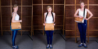 Taschen aus alten Turnmatten