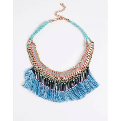 Beuteltasche Tassels