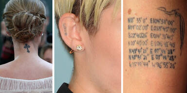 Erkennen Sie die Stars an den Tattoos?