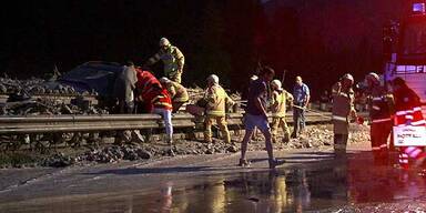 Unwetter-Chaos in Österreich