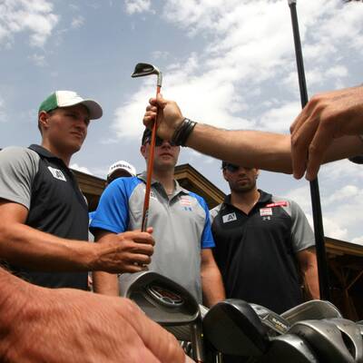 Golftraining der ÖSV-Stars