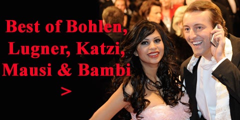 Teaser Lugner, Bohlen und Bambi am Opernball