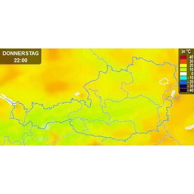 So heiß wird es in den nächsten Tagen in Österreich.