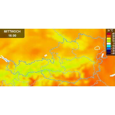 So heiß wird es in den nächsten Tagen in Österreich.