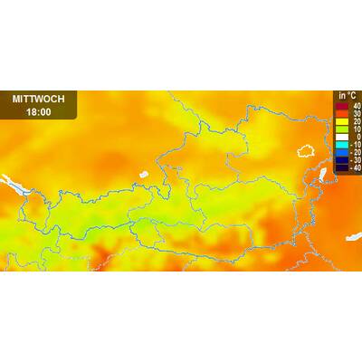 So heiß wird es in den nächsten Tagen in Österreich.