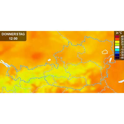 So heiß wird es in den nächsten Tagen in Österreich.