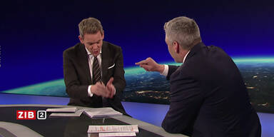 Dar&uuml;ber diskutiert &Ouml;sterreich: Darf ein Kanzler so im TV auftreten?