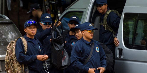 Thailand Navy Höhle Kinder