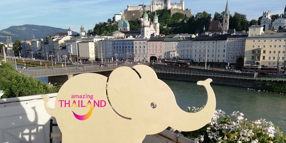 Thai-Smiley-fant in Salzburg