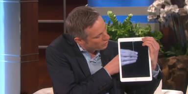 Deutscher iPad-Magier verbl&uuml;fft Ellen!