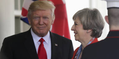 Theresa May Donald Trump