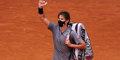 Thiem beim ATP-1000-Turnier in Rom