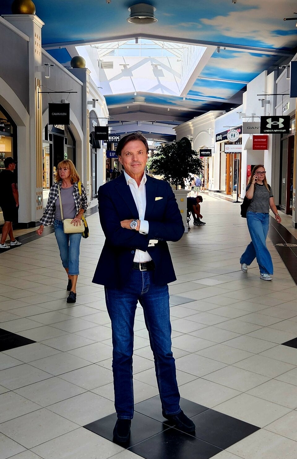 Thomas Seikmann, Geschäftsführer des Freeport Fashion- und Designer-Outlet-Centers, spricht von gezielter Schikane.  