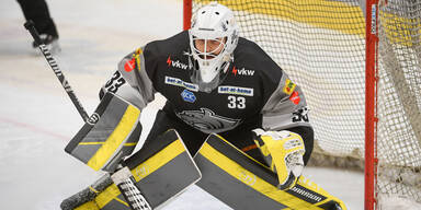 Eishockey-Torhüter Thomas Höneckl (Dornbirn)