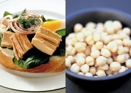 Thunfisch-Kichererbsen-Salat