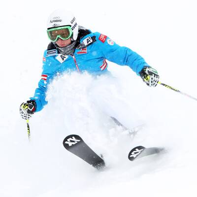 ÖSV-Damen geben im Tiefschnee Gas