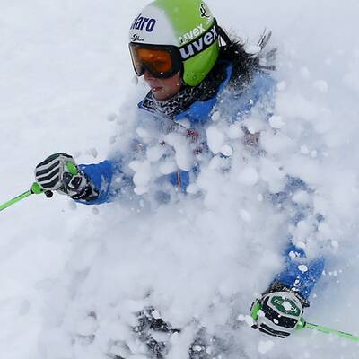 ÖSV-Damen geben im Tiefschnee Gas