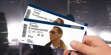 Gewinnen Sie Tickets für DJ Tiesto!