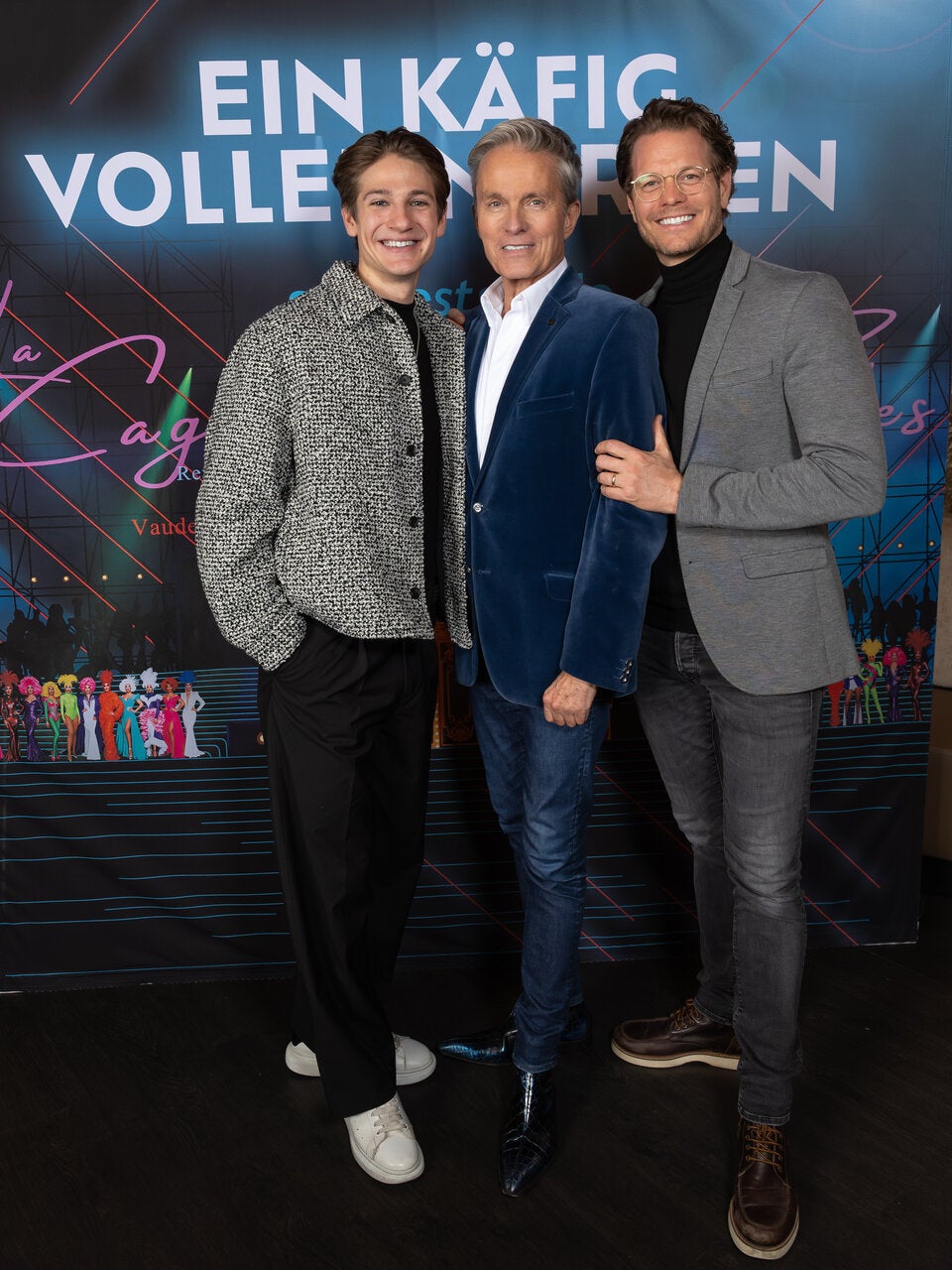 Timotheus Hollweg, Alfons Haider und Mark Seibert.